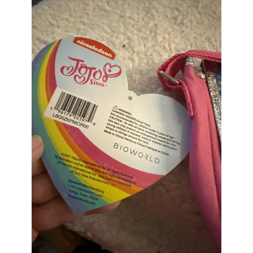 JoJo Siwa Girls' Cross Body Bag Should Bag Purse New Rare Made By Bioworld